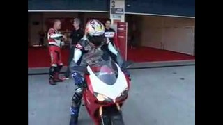 2008 Ducati 1098R with Jeremy McWilliams teaser