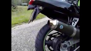 ZXR400 Exhaust flame