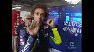 Valentino Rossi and Bomfunk MC's Track Star