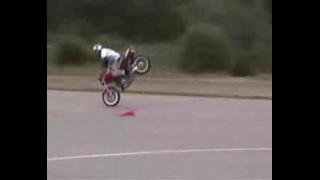 Ducati stunt