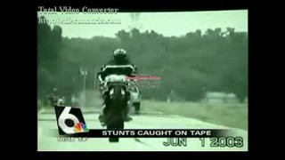 News story on biker stunt videos