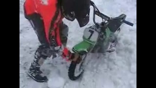 Pit Bike Hátraszaltó