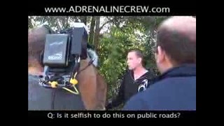 Inside Edition on Motorcycles UNCUT INTERVIEW Adrenaline Crew our camera