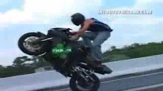 Motorcycle stunts