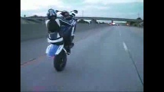 Suzuki wheelie highway sitdown LONG