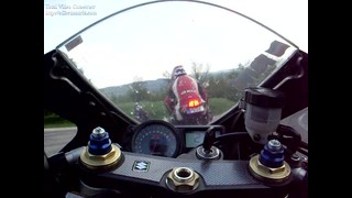 83 - as út GSX - R 600 onboard