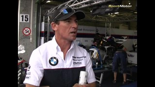 Troy Corser interjú - Superbike VB - BMW csapat bemutató
