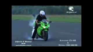 Kawasaki ZX10r vs Honda CBR1000rr