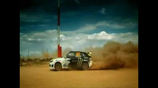 Top Gear with Ken Block with Ricky Carmichael 2009 air strip