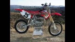 Honda CR80 a kezdetektől