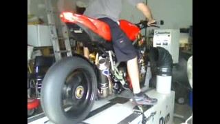 Ducati Streetfighter Dynorun
