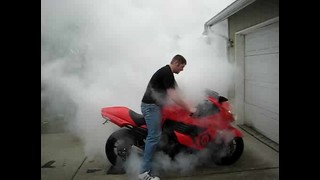 Zx14 burnout