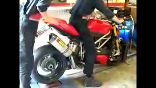 Ducati Streetfighter dyno padon