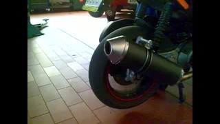 Gilera Runner 200 VXR LeoVince SBK carbon