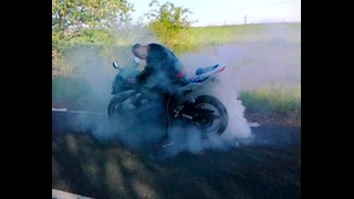 Gsx - R burnout