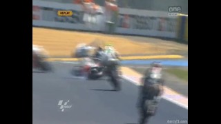 Moto 2 esés deAngelis Le Mans 2010