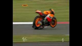 Pedrosa crash ( Silverstone, 2010 )