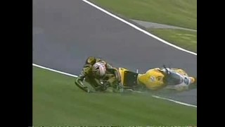 Leon Camier horror crash