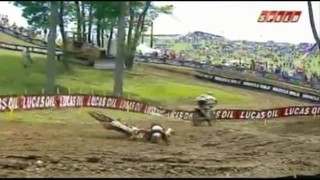 2010 AMA Motocross Crashes