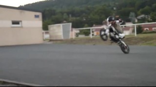 Pitbike stunt - BEST OF 2010 Maitre Vin's