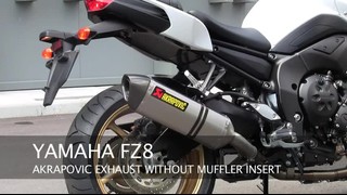 Yamaha fz 8 Akrapovic
