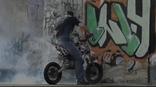 Pitbike stunt 2011