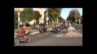 Motoros felvonulás Szombathely