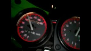 Kawasaki ZXR 250 Ninja gyorsulás