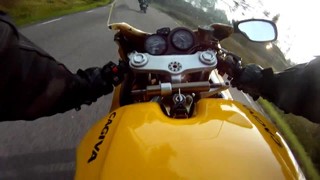 Cagiva Mito 125cc Ride - GoPro HD
