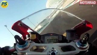Ducati 1199 S Panigale Abu Dhabi onboard