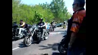 Debreceni motorosfelvonulás