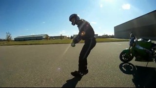 Andrew Hoffman Motorcycle stunts