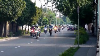 Ajak motoros felvonulás 2012 (Kisvárda)