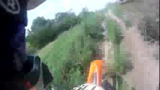 EXC 450 Ács enduro - cross+ a lucky CRASH