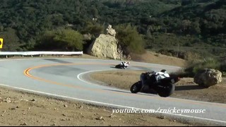 Mulholland Elbow Dragging on a Yamaha R1