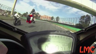 SBK Interlagos crash