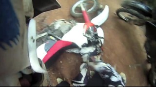 XR400 Hard Crash