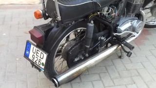 Jawa 350 felújítás után