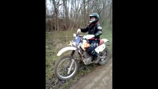 XR600R gyerek próba!