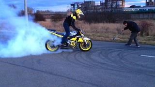 Gixer1000 burnout