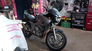Pink motorkerékpár szerviz-TDM850 